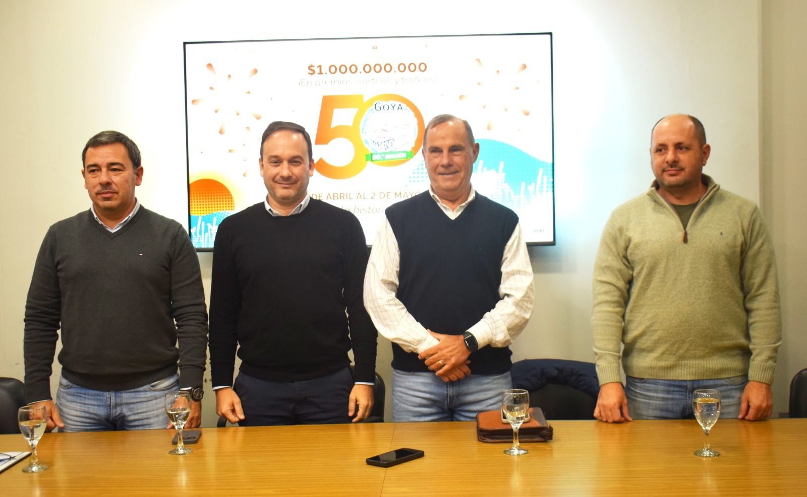 EL INTENDENTE MARIANO HORMAECHEA PRESIDIÓ LA PRESENTACIÓN DEL INFORME DE RESULTADO DE LA 49ª FNS